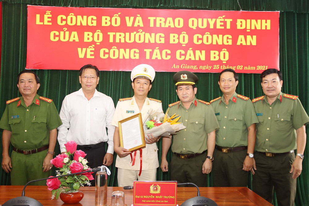 An Giang có tân Phó Giám đốc Công an tỉnh ảnh 1