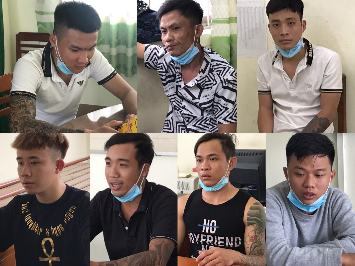 Đem ‘hàng nóng’ vượt hàng trăm km đi siết nợ, 7 đối tượng bị bắt ảnh 1