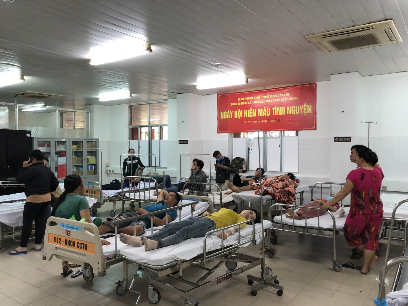 Rò rỉ khí ga, hàng chục công nhân nhập viện ảnh 1