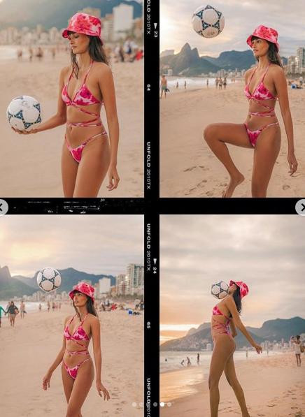 Chân dài xứ Samba tung ảnh ngực trần gợi cảm ảnh 8