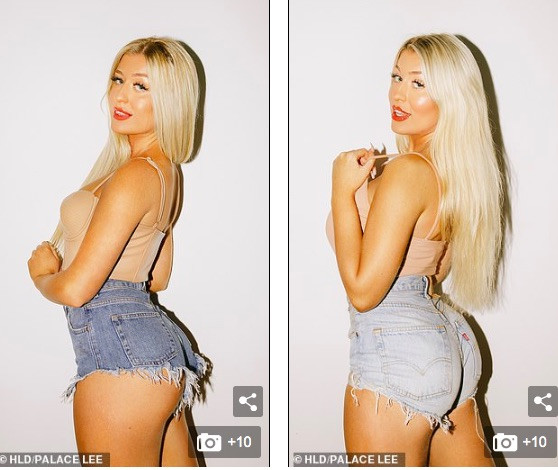 Không nội y, sao truyền hình 9x khoe vòng 1 'khủng' gây sốc ảnh 7