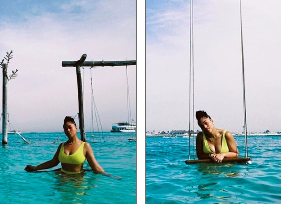 Mẫu ngoại cỡ Jordyn Woods khoe vòng 1 'khủng' siêu nóng bỏng ảnh 4