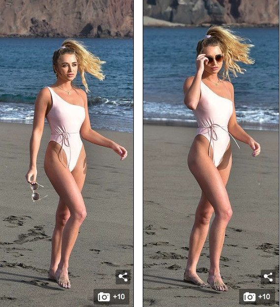 Sao truyền hình 9x khoe dáng gợi cảm 'từng cm' với áo tắm ảnh 5