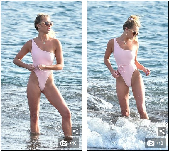 Sao truyền hình 9x khoe dáng gợi cảm 'từng cm' với áo tắm ảnh 4