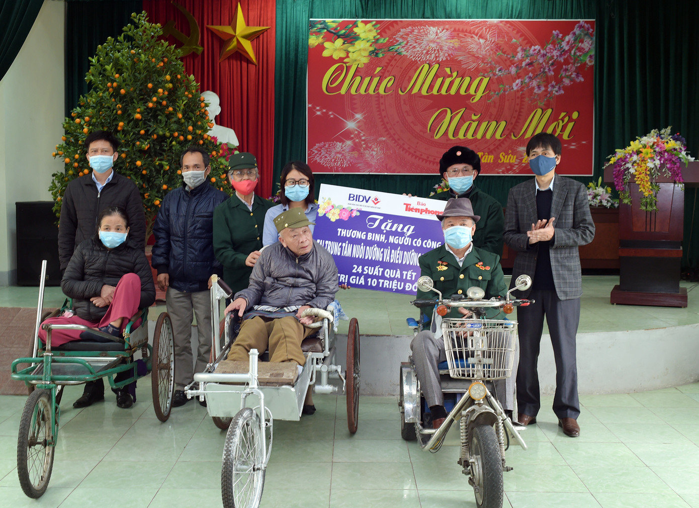 Nghĩa cử tri ân thương binh nặng ở Ninh Bình, Thái Bình ảnh 4