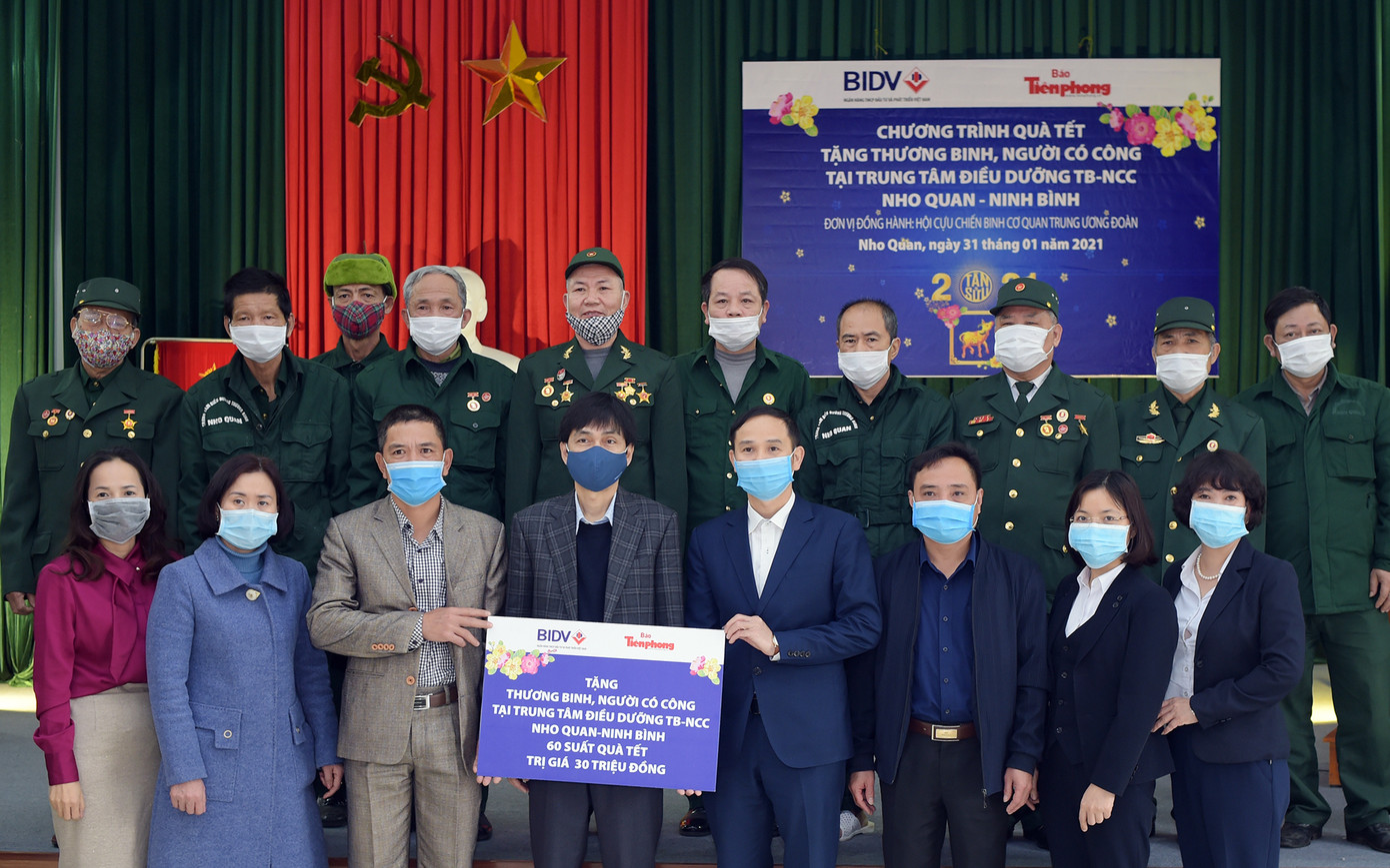 Nghĩa cử tri ân thương binh nặng ở Ninh Bình, Thái Bình ảnh 2