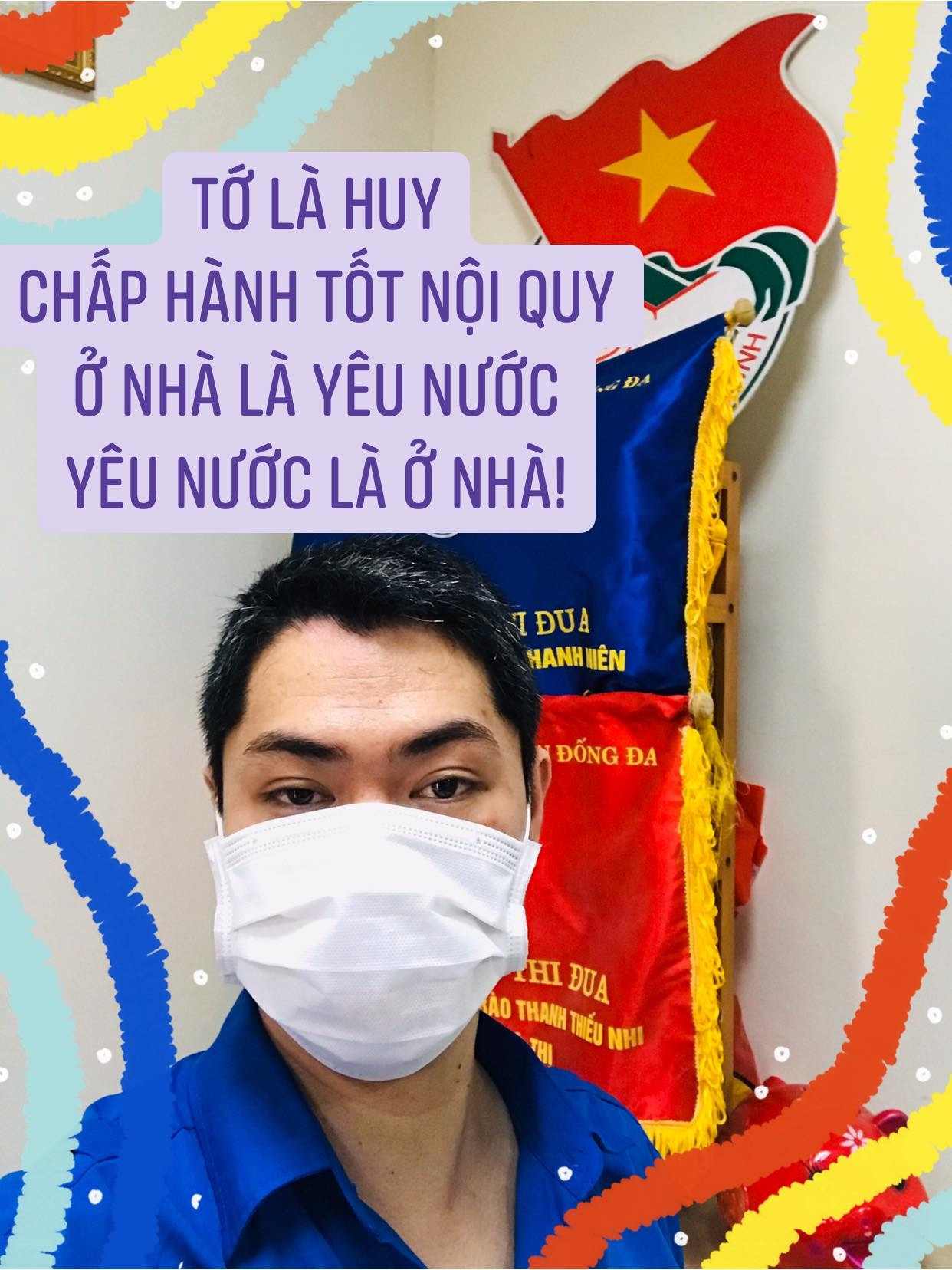 Thú vị trào lưu thử thách ảnh chiến thắng COVID-19 ảnh 4