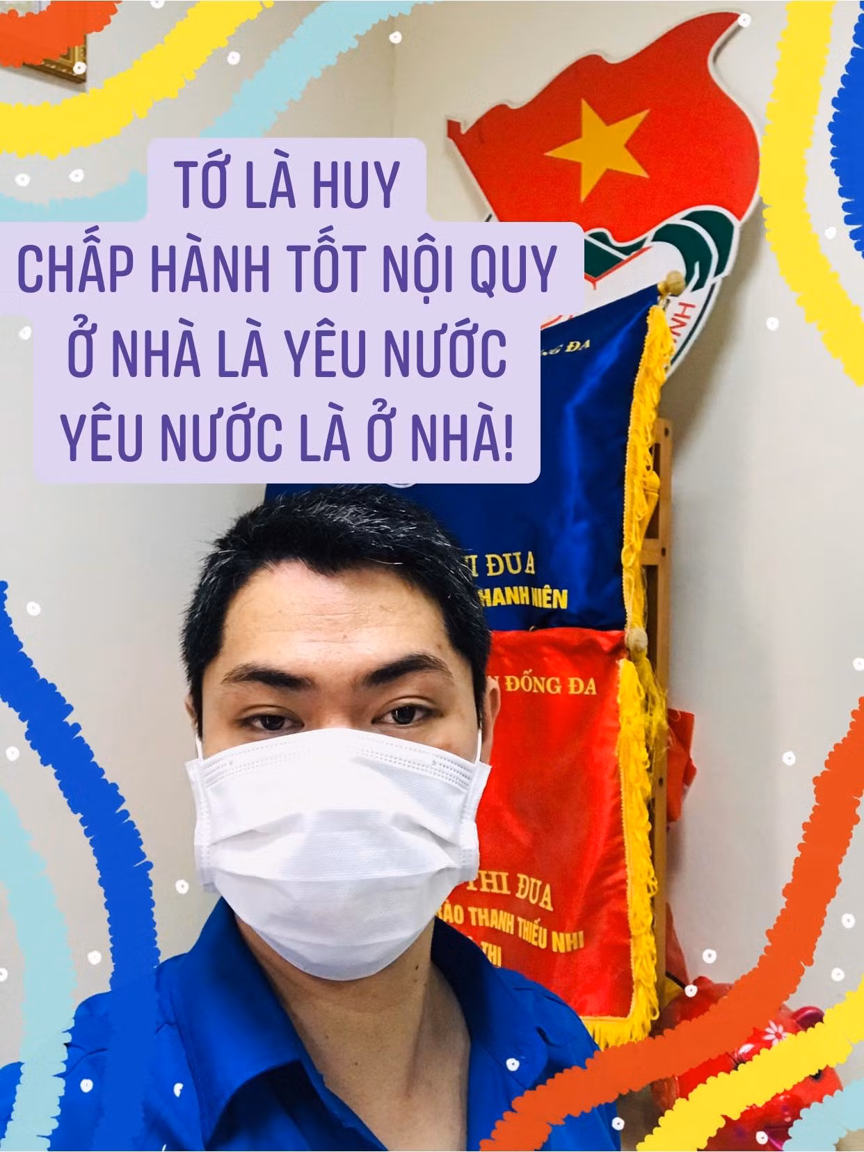 Thú vị trào lưu thử thách ảnh chiến thắng COVID-19 ảnh 4