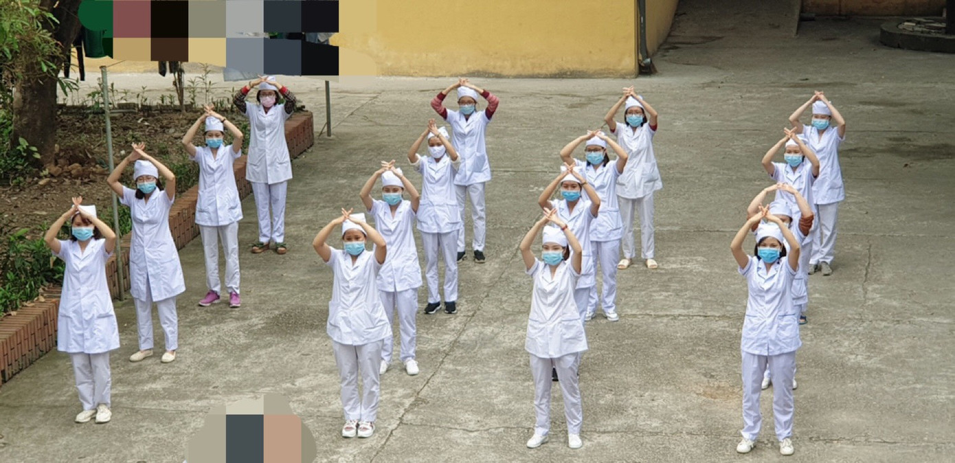 Y, bác sĩ nhảy ‘Ghen – Cô vy’ tuyên truyền chống Covid-19 ảnh 1