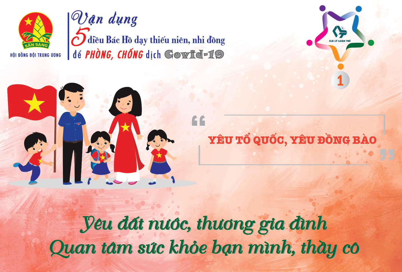 Thú vị thiếu nhi vận dụng '5 điều Bác Hồ dạy' phòng chống Covid -19 ảnh 1
