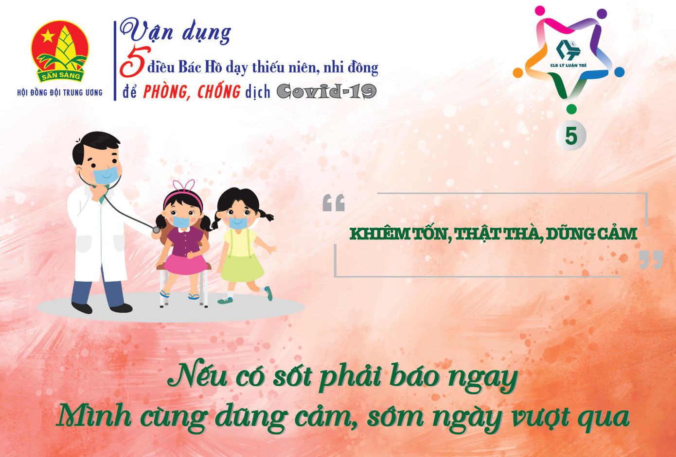 Thú vị thiếu nhi vận dụng '5 điều Bác Hồ dạy' phòng chống Covid -19 ảnh 5