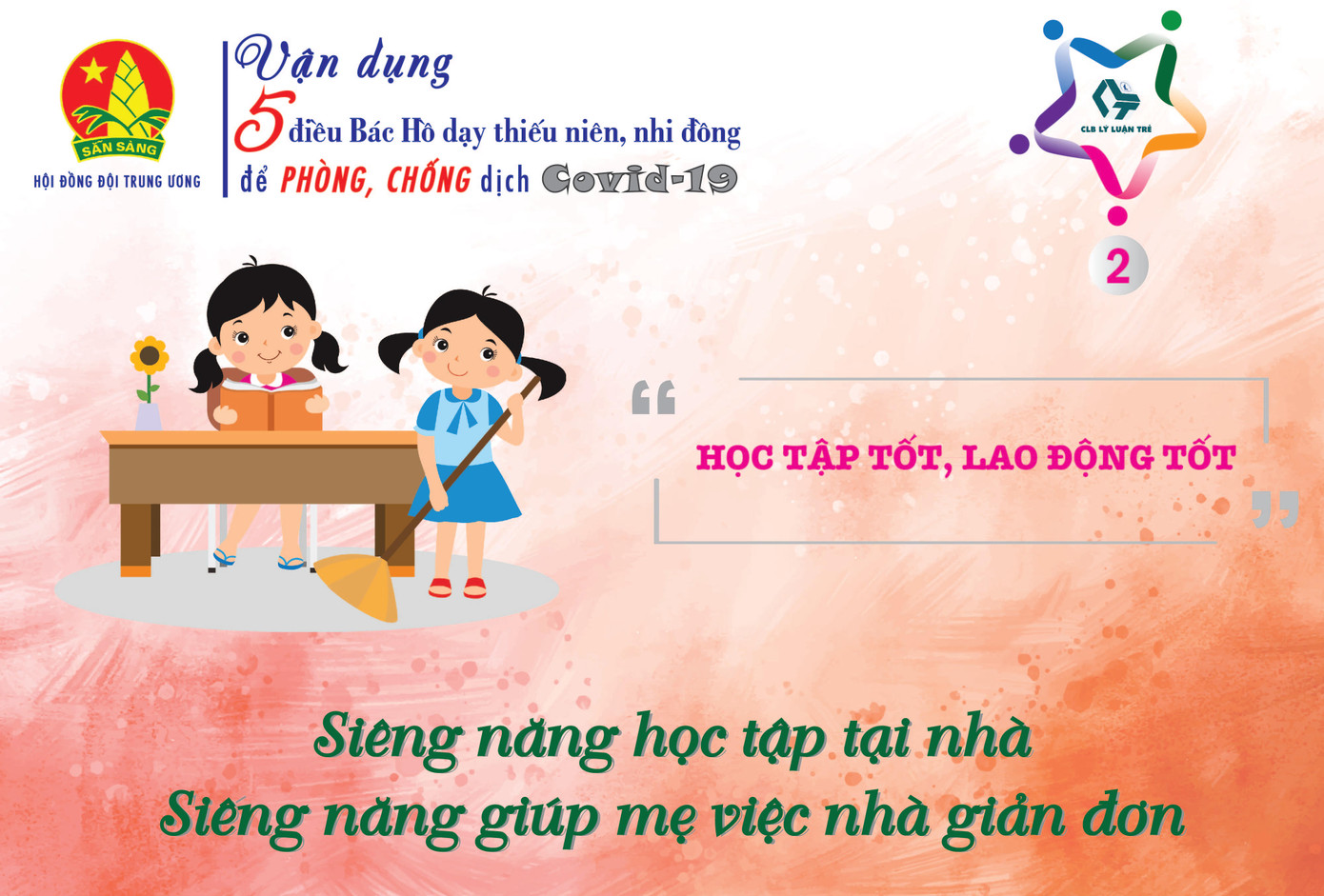 Thú vị thiếu nhi vận dụng '5 điều Bác Hồ dạy' phòng chống Covid -19 ảnh 2