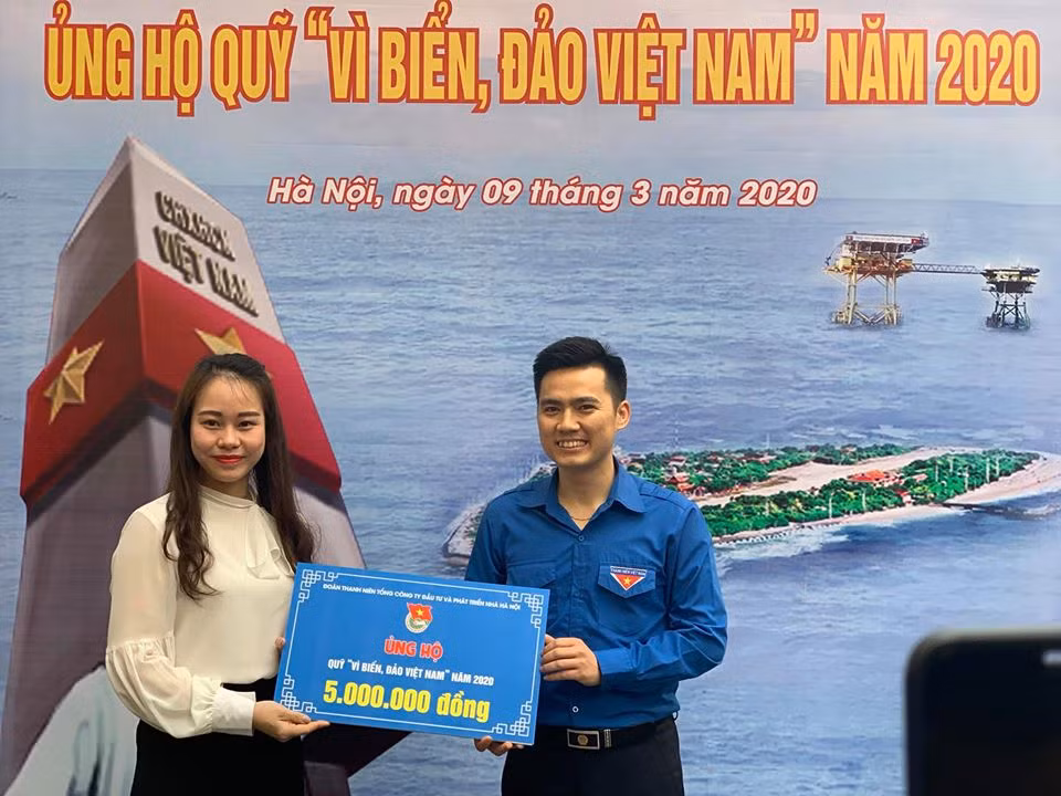 Thành Đoàn Hà Nội phát động hội thu ủng hộ 'Vì biển, đảo Việt Nam' ảnh 5