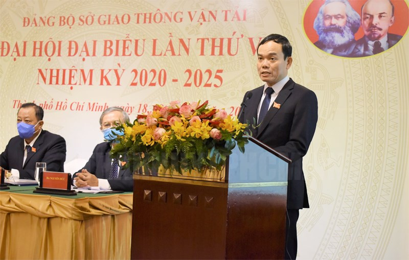 Ông Trần Quang Lâm tái đắc cử Bí thư Đảng ủy Sở Giao thông TPHCM ảnh 1