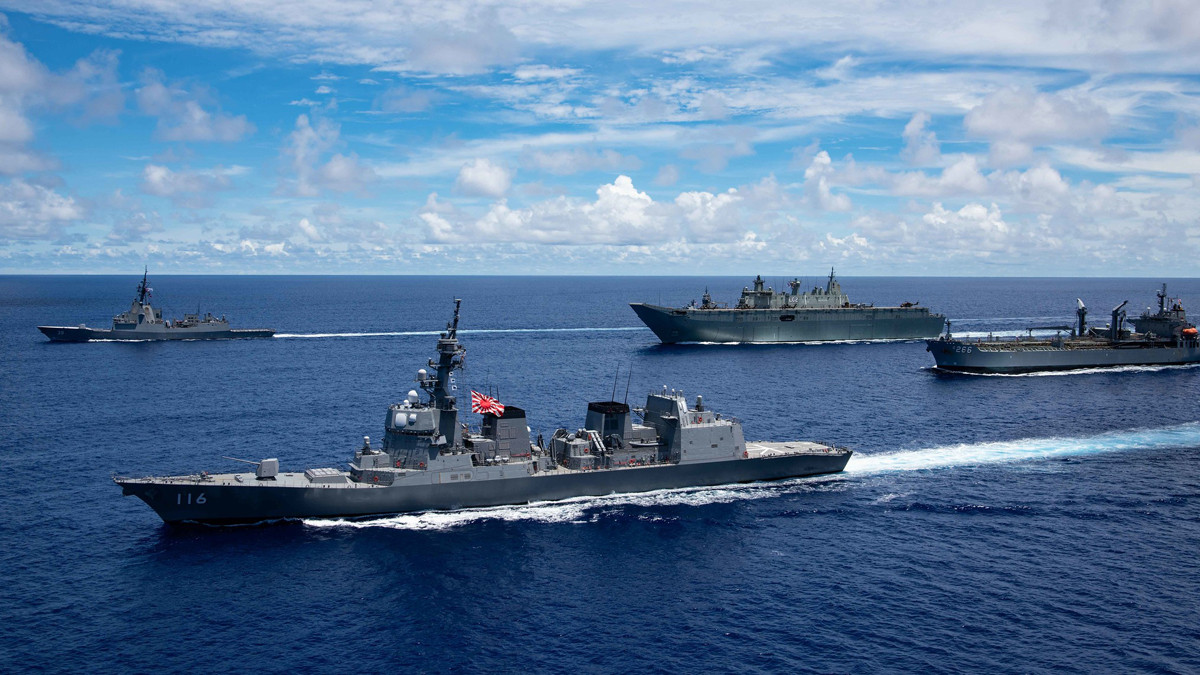 Tàu chiến Úc gia nhập đội tàu Mỹ, Nhật đương đầu Trung Quốc ảnh 3