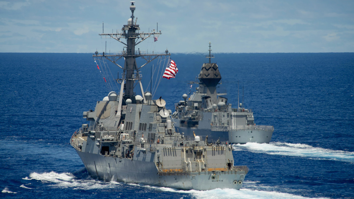 Tàu chiến Úc gia nhập đội tàu Mỹ, Nhật đương đầu Trung Quốc ảnh 5