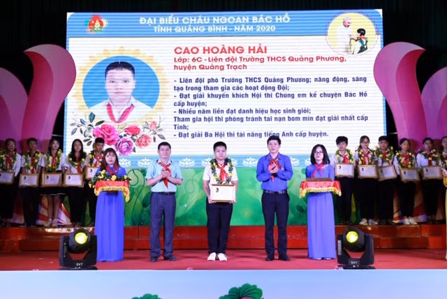 Quảng Bình: 79 đội viên, thiếu niên tiêu biểu tham gia Đại hội Cháu ngoan Bác Hồ ảnh 3
