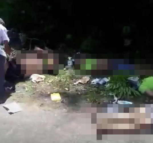 Lật xe du lịch, ít nhất 10 người chết ở Quảng Bình ảnh 1