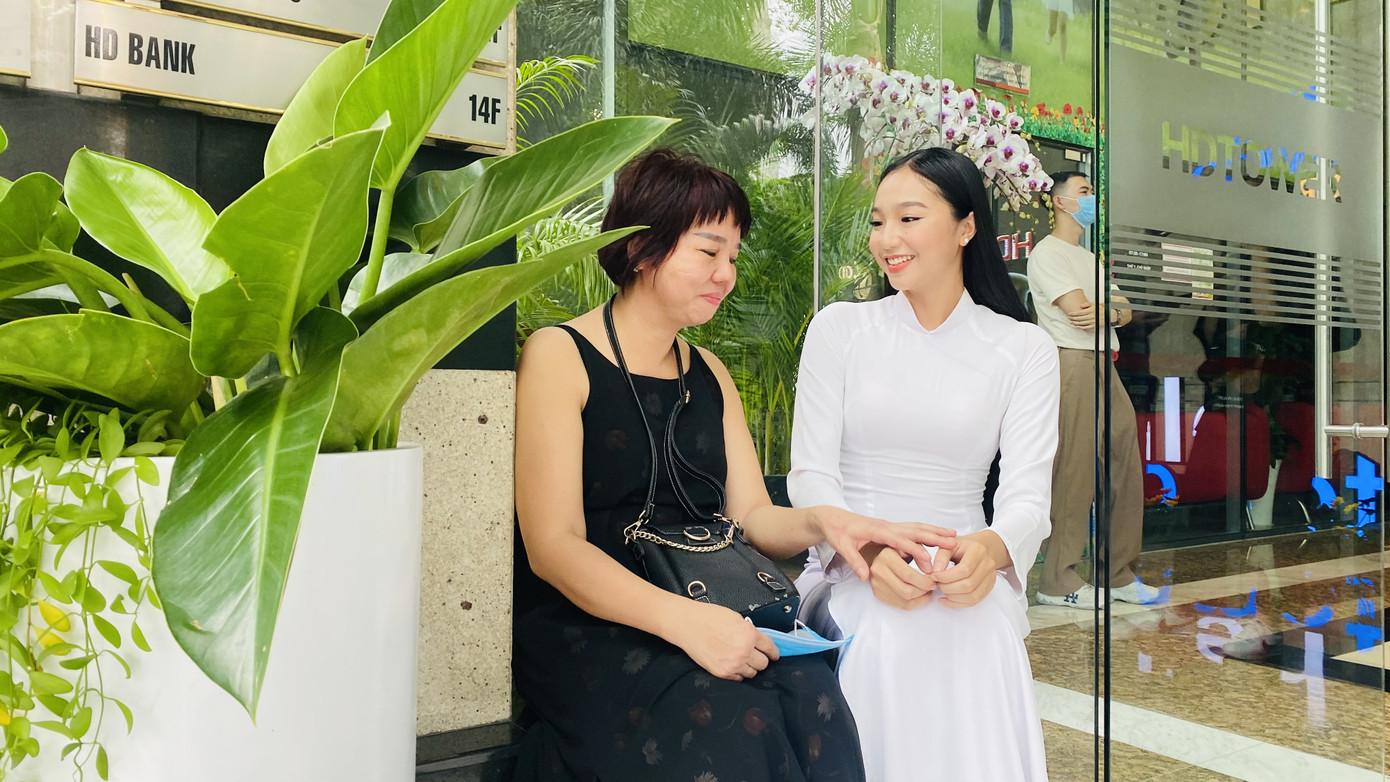 Những khoảnh khắc đẹp bên lề sơ khảo Hoa hậu Việt Nam 2020 ảnh 4