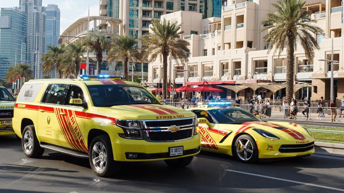 Đội xe cứu thương, xe cảnh sát 'sang chảnh' của Dubai ảnh 15