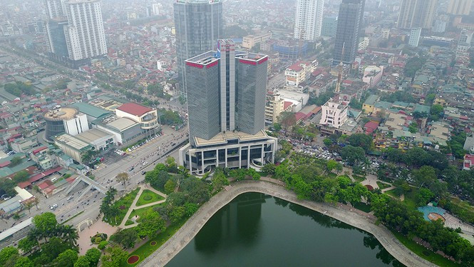 Cao ốc bủa vây hồ Thành Công, DN vẫn đề xuất 'lấp' hồ xây chung cư ảnh 3