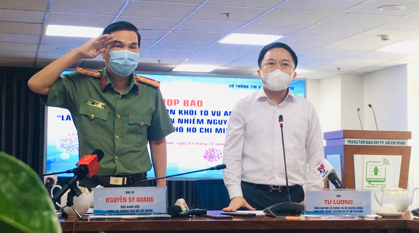 Phó Giám đốc Công an TPHCM: Vụ án làm lây lan dịch COVID có tính đặc thù ảnh 1
