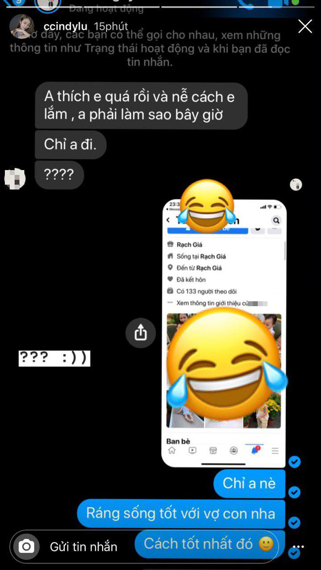 Thực hư câu chuyện vợ cũ Hoài Lâm bị đàn ông có gia đình tán tỉnh ảnh 1