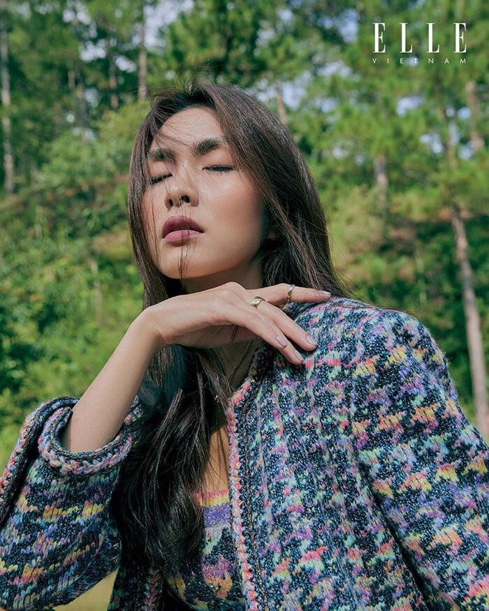 Tăng Thanh Hà khoe thần thái đỉnh cao trên tạp chí Elle ảnh 3