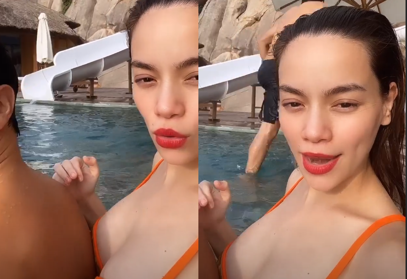 Hồ Ngọc Hà tung ảnh khoe eo 'con kiến' như chưa hề bầu bí ảnh 3