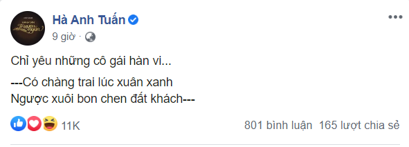 Hà Anh Tuấn bất ngờ tiết lộ yêu 'cô gái hàn vi' ảnh 1