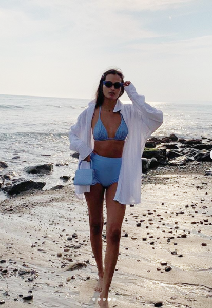 Chân dài 9x Gizele Oliveira mặc áo tắm cúp ngực siêu nóng bỏng ảnh 6