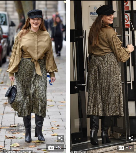 Mỹ nhân có thể hình 'kỳ quan thứ 8' Kelly Brook táo bạo không nội y ra phố ảnh 1