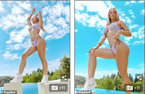 Choáng với đường cong thể hình 'bốc lửa' của hot girl 9x Tammy Hembrow ảnh 3