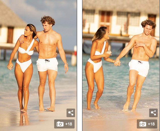 Sao truyền hình Anh quốc tình tứ ngọt lịm với bạn gái người mẫu ảnh 1