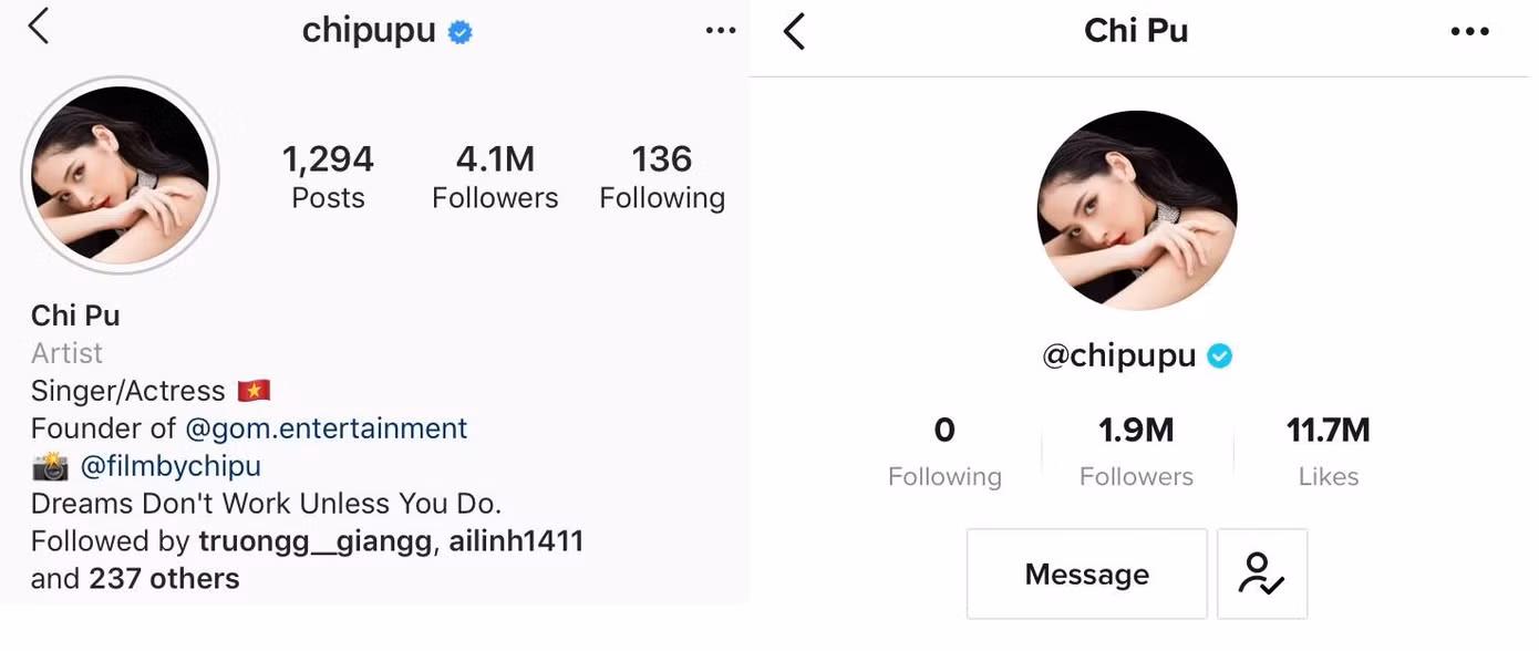 Vượt qua Ngọc Trinh, đây mới là nữ Idol có lượt follow nhiều nhất từ Tiktok đến Instagram ảnh 2
