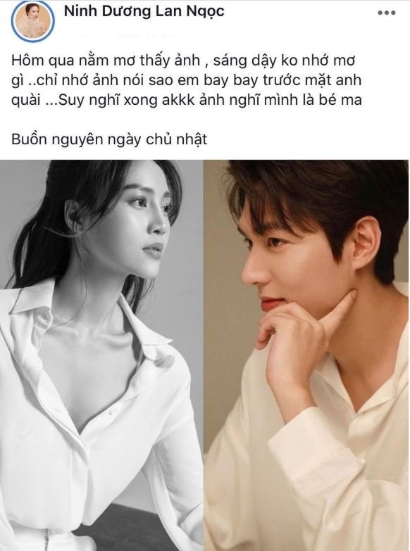 Cười bể bụng với clip Ninh Dương Lan Ngọc ngọt ngào bên Lee Min Ho ảnh 1