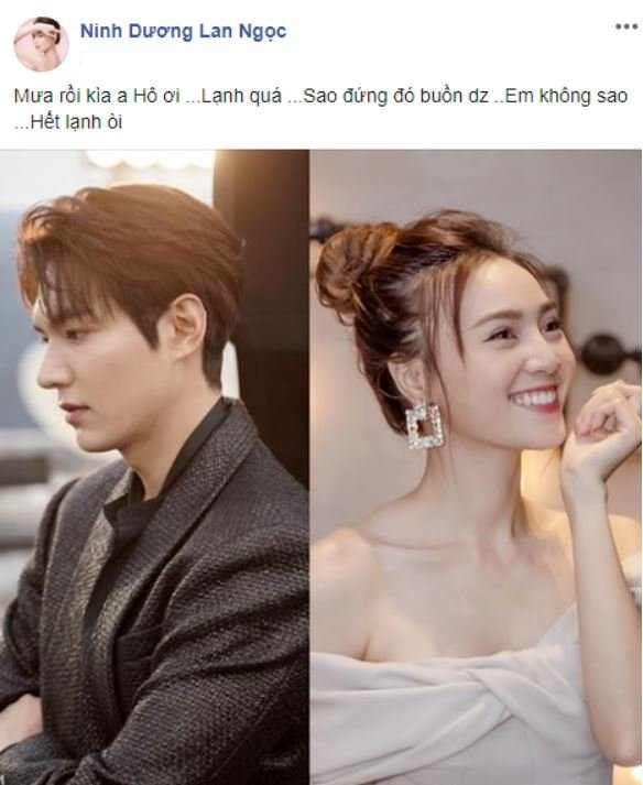 Cười bể bụng với clip Ninh Dương Lan Ngọc ngọt ngào bên Lee Min Ho ảnh 3