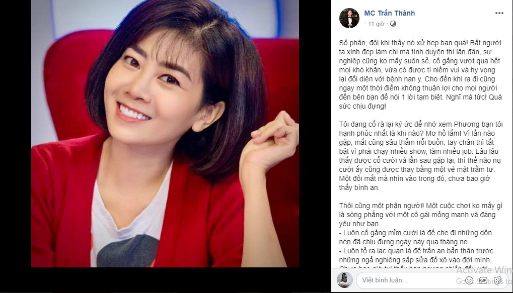 Trấn Thành, Hà Hồ, Lê Phương chia sẻ về kỷ niệm cuối cùng với Mai Phương ảnh 1