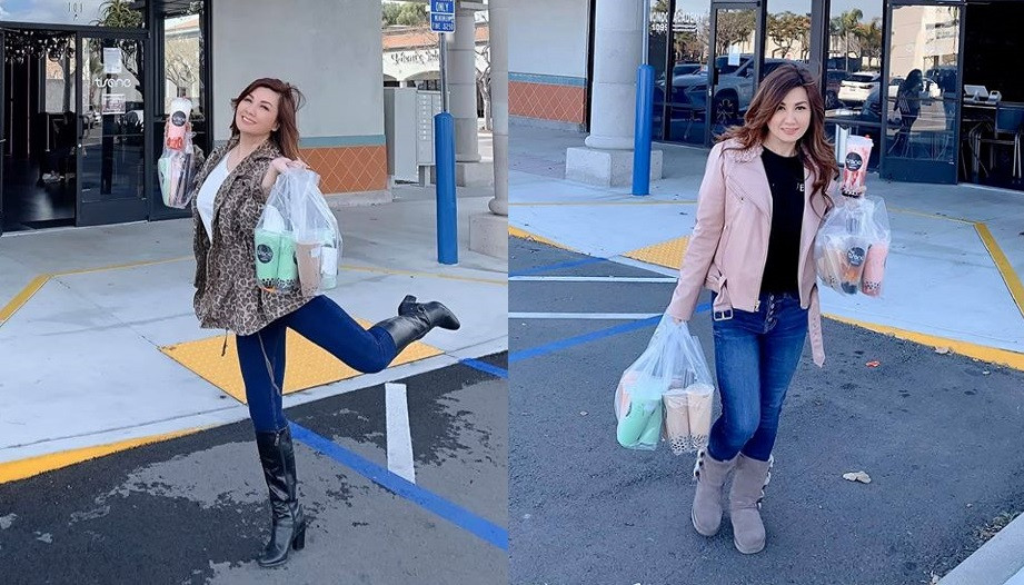 Vợ cũ Bằng Kiều đóng cửa club ở Mỹ, đi giao trà sữa kiếm sống vì Covid-19 ảnh 1