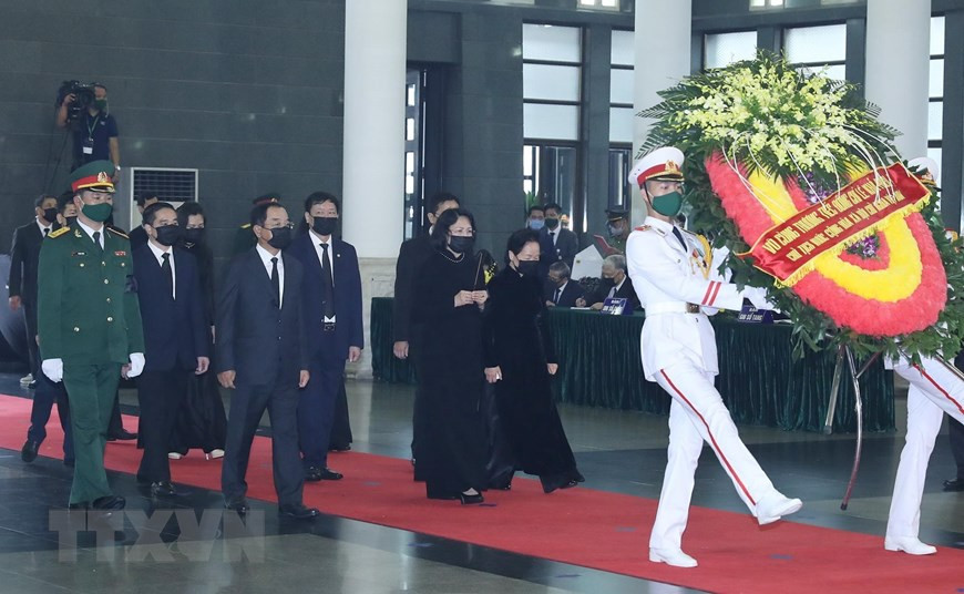 [ẢNH]: Xúc động lễ viếng nguyên Tổng Bí thư Lê Khả Phiêu ảnh 14