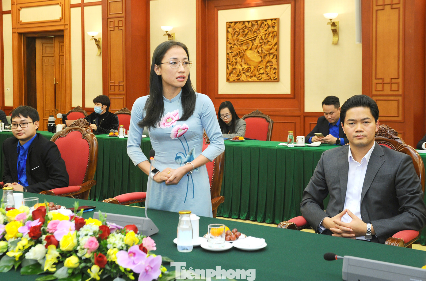 Thường trực Ban Bí thư Trần Quốc Vượng gặp mặt thầy thuốc trẻ tiêu biểu ảnh 3