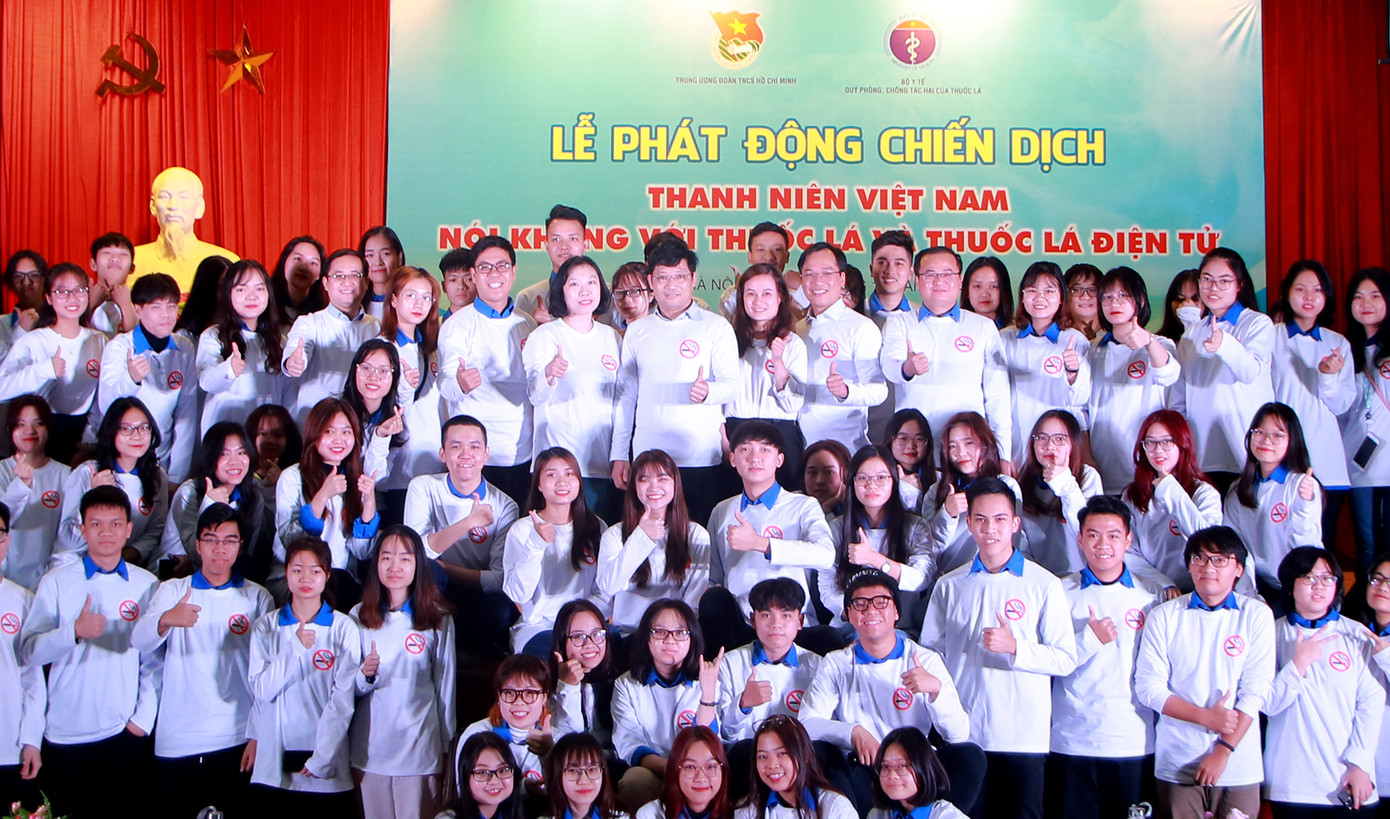 Thanh niên nói không với thuốc lá và thuốc lá điện tử ảnh 1