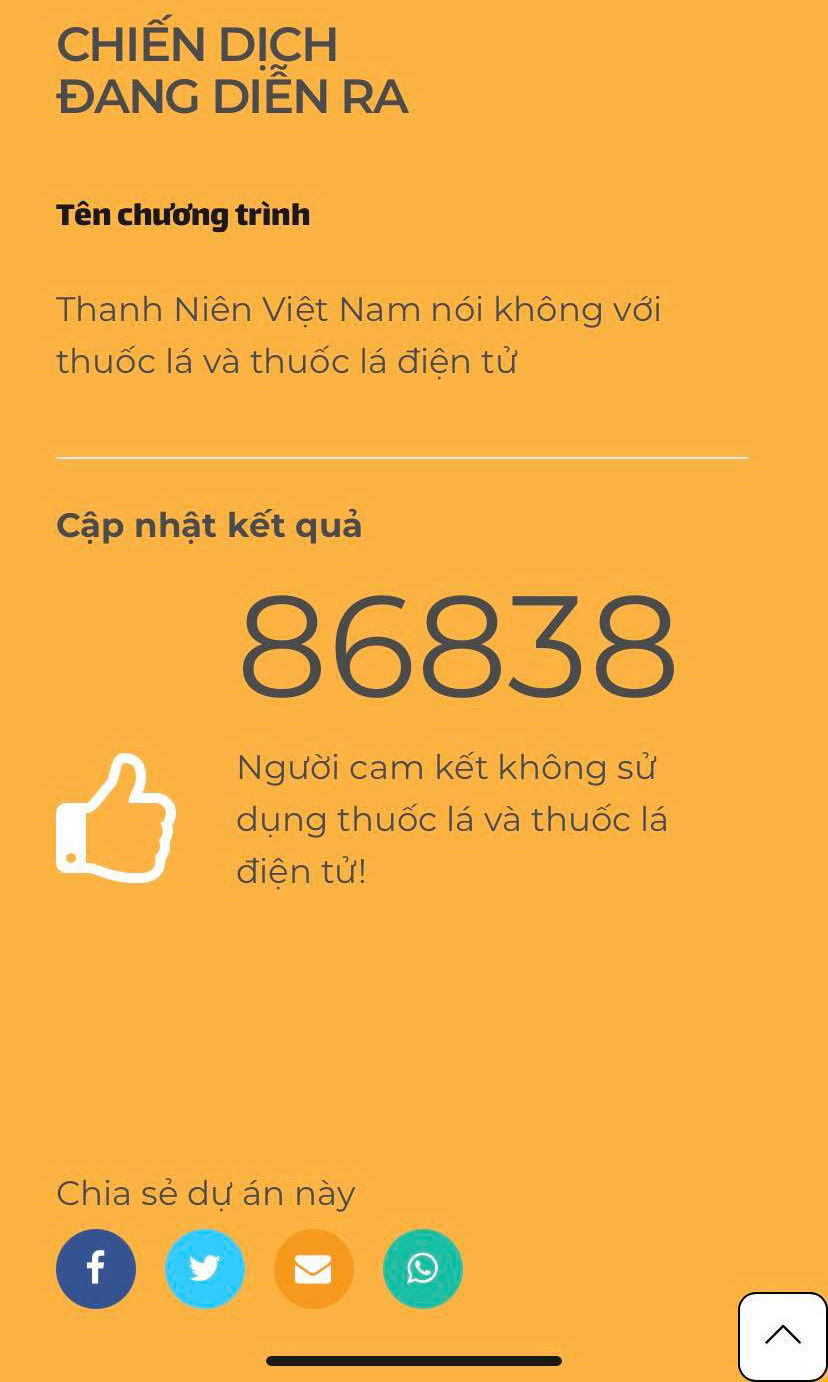 Thanh niên nói không với thuốc lá và thuốc lá điện tử ảnh 2