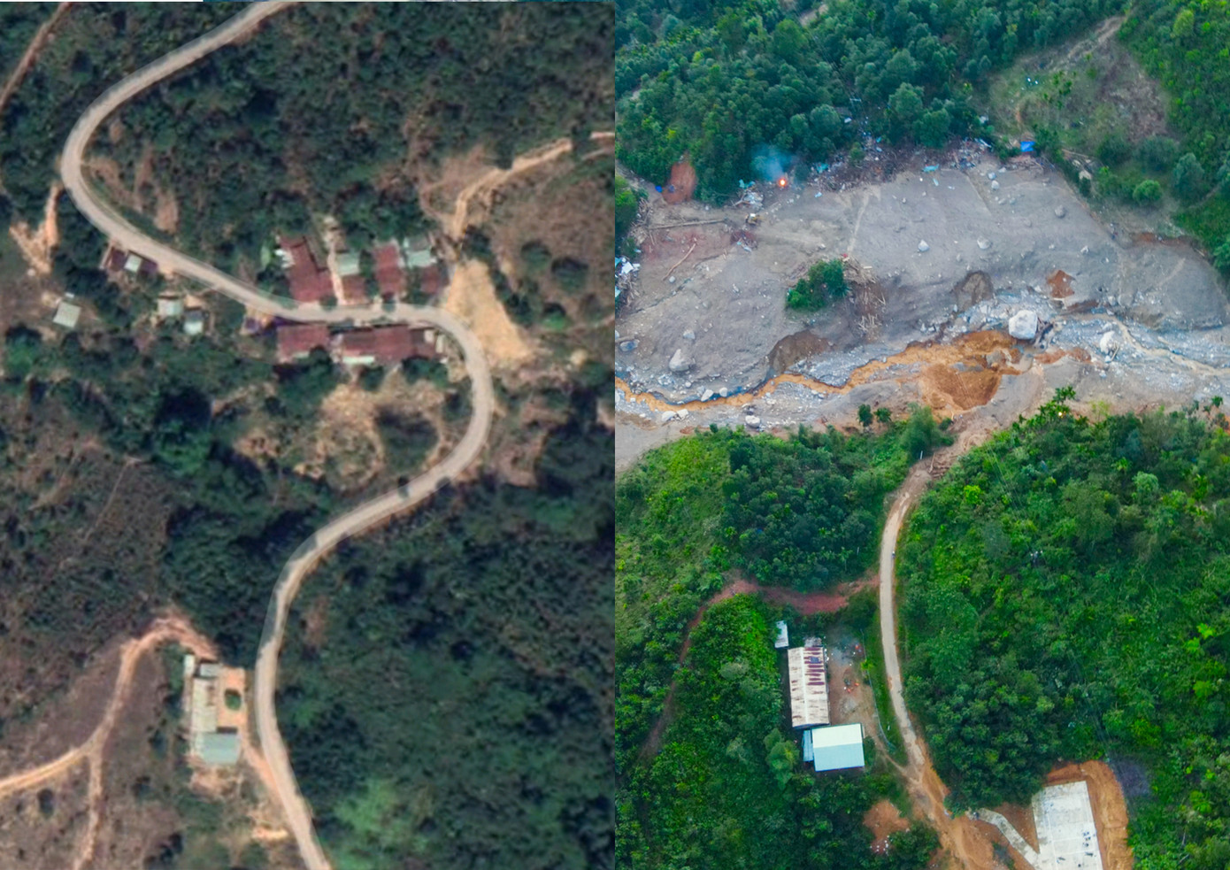 Về lại Trà Leng sau 30 ngày sạt lở kinh hoàng: Thẫn thờ dõi tìm người mất tích ảnh 13