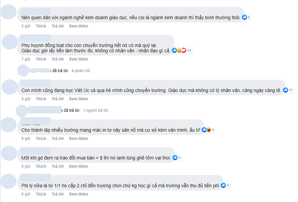 Trường Quốc tế Việt Úc (TP.HCM) phản hồi về việc nhiều học sinh bị buộc phải thôi học ảnh 3