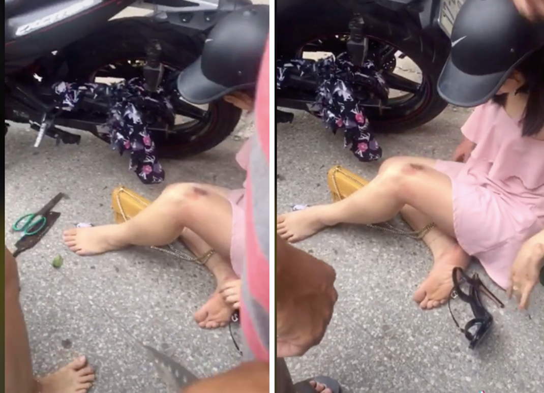 Hiểm họa rình rập từ những trang phục chống nắng của hội chị em khi tham gia giao thông ảnh 2