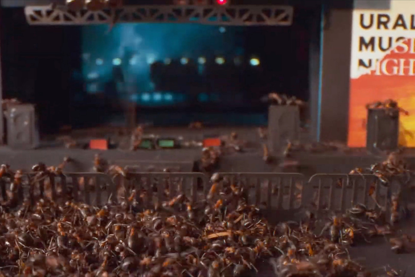 Chuyện lạ có thật, 8.000 con kiến là khách mời đặc biệt của đại lễ hội âm nhạc thế giới ảnh 3