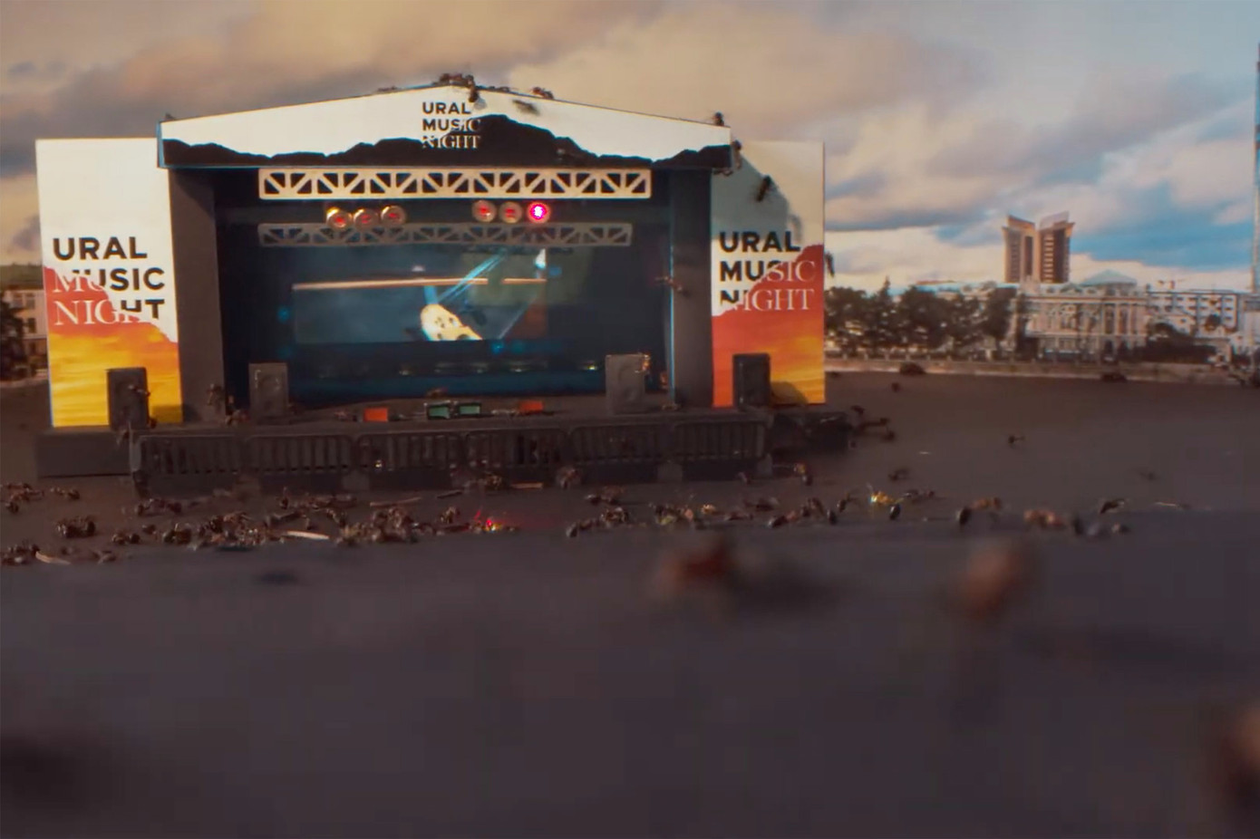 Chuyện lạ có thật, 8.000 con kiến là khách mời đặc biệt của đại lễ hội âm nhạc thế giới ảnh 2