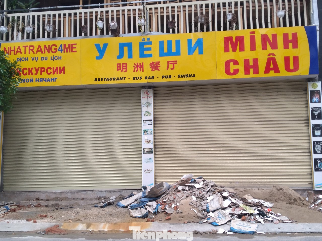 Phố Tây Nha Trang đóng cửa hàng loạt vì dịch COVID - 19 ảnh 1