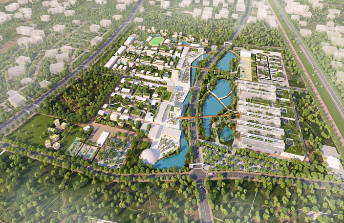 Sức hút đầu tư tại Khu đại học Nam Cao ảnh 2